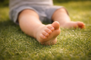 I piedi dei bimbi