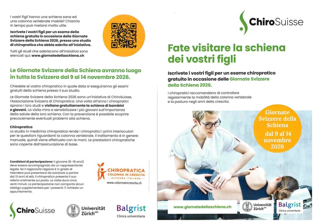 volantino chirosuisse 2026
